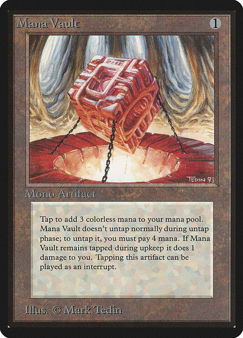 Mana Vault [Limited Edition Beta] | Gam3 Escape