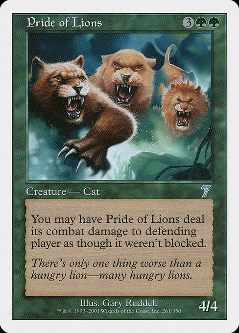 Pride of Lions [Seventh Edition] | Gam3 Escape