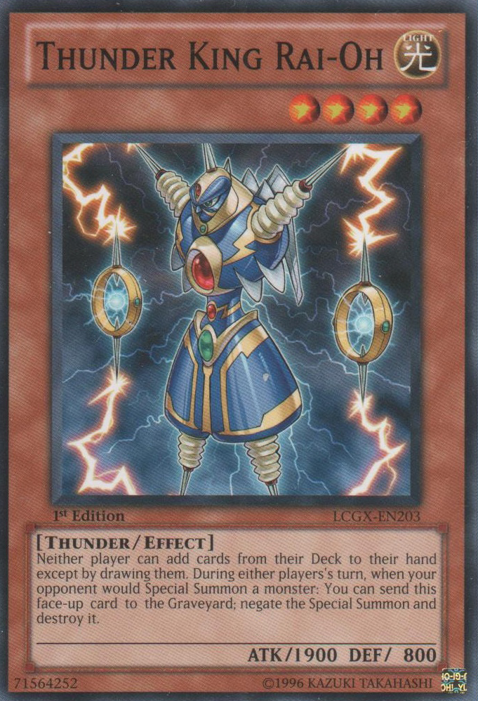 Thunder King Rai-Oh [LCGX-EN203] Common | Gam3 Escape