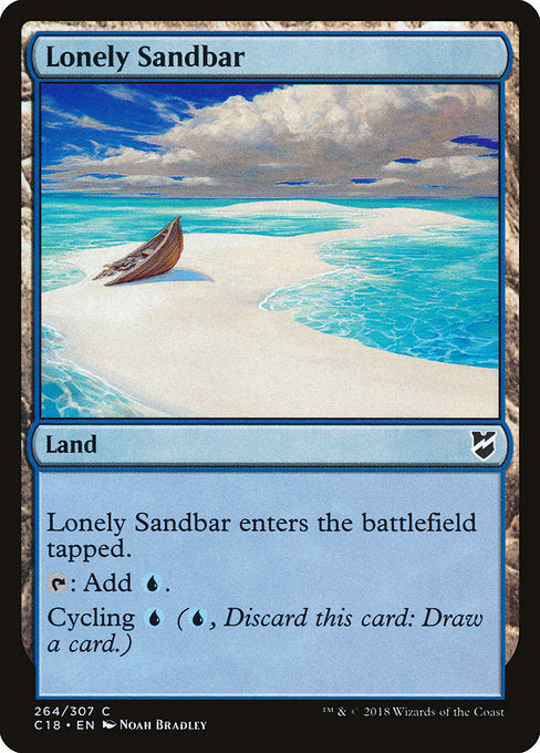 Lonely Sandbar [Commander 2018] | Gam3 Escape