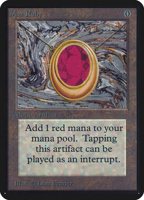 Mox Ruby [Limited Edition Alpha] | Gam3 Escape