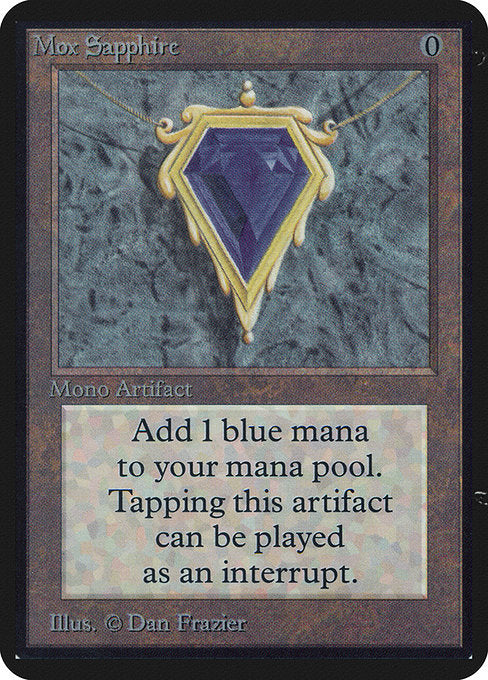 Mox Sapphire [Limited Edition Alpha] | Gam3 Escape