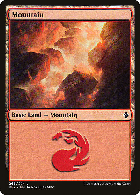 Mountain [Battle for Zendikar] | Gam3 Escape