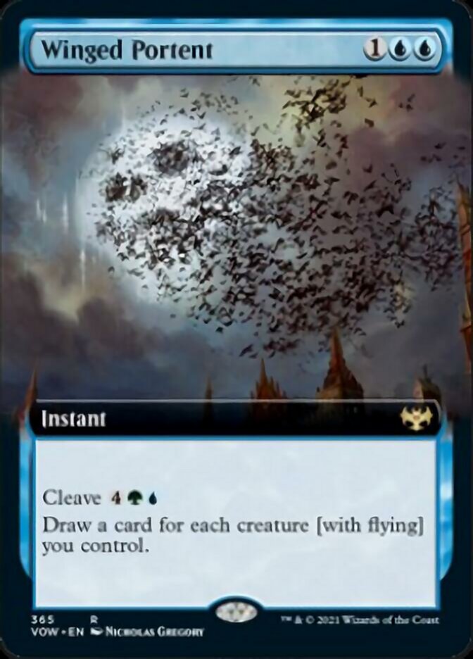 Winged Portent (Extended) [Innistrad: Crimson Vow] | Gam3 Escape