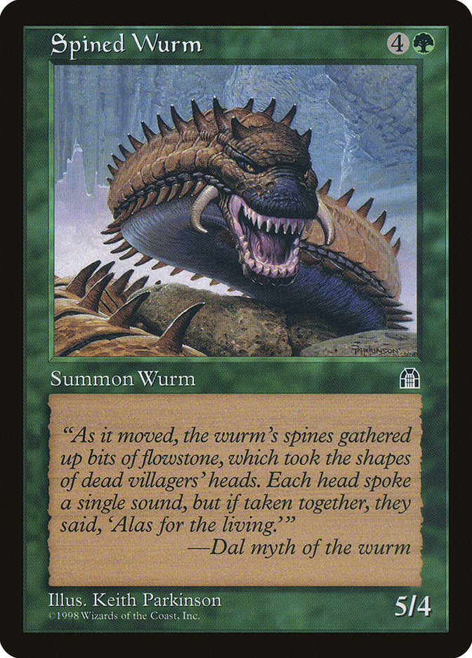 Spined Wurm [Stronghold] | Gam3 Escape