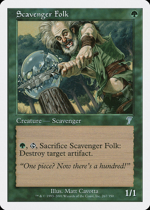 Scavenger Folk [Seventh Edition] | Gam3 Escape