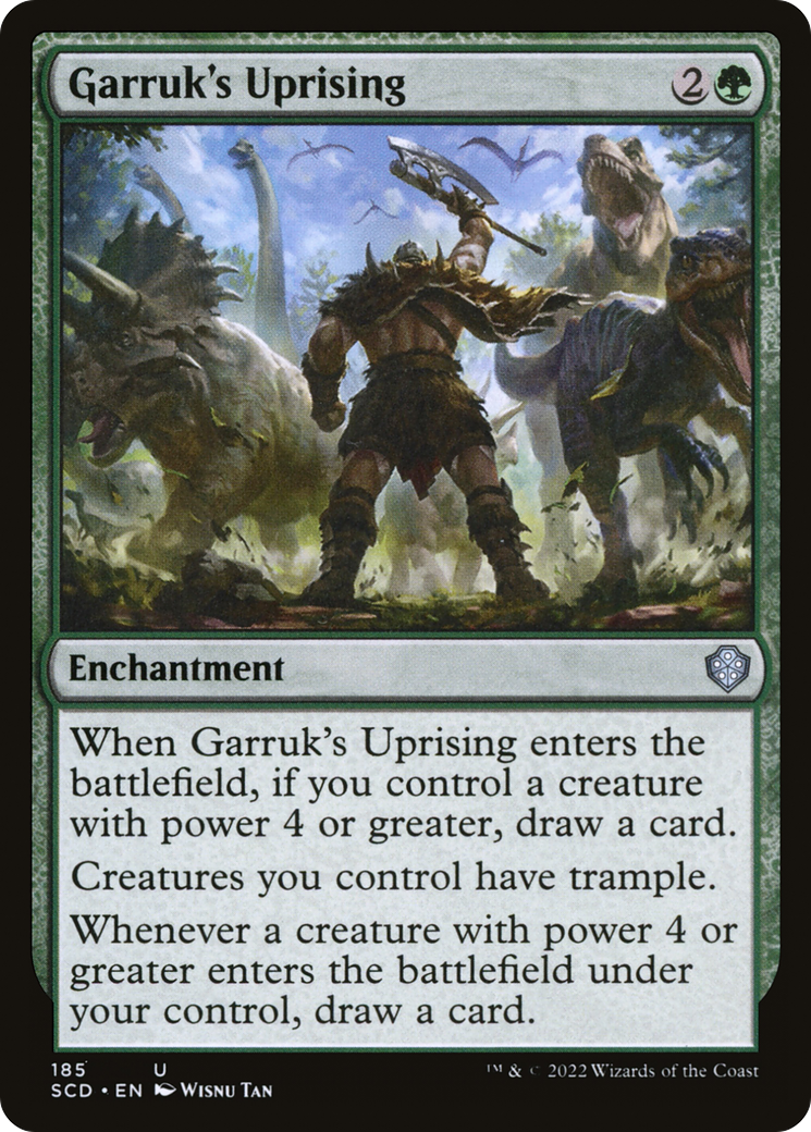 Garruk's Uprising [Starter Commander Decks] | Gam3 Escape