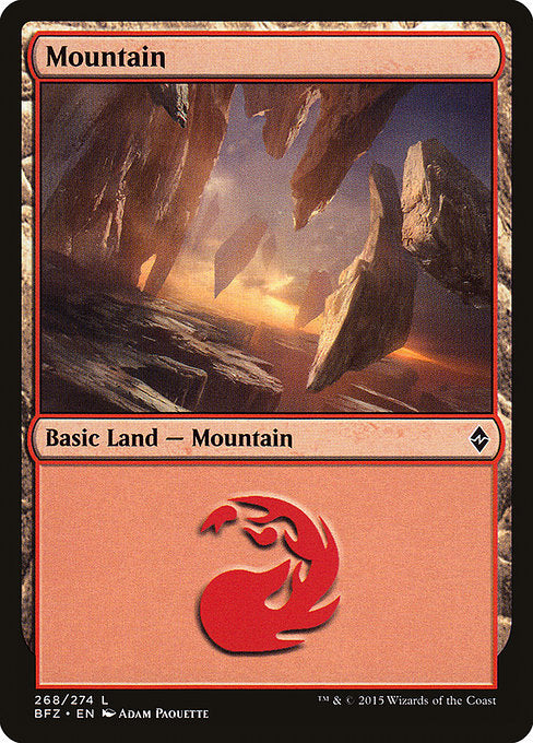 Mountain [Battle for Zendikar] | Gam3 Escape