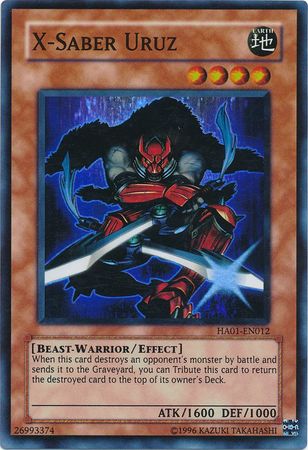 X-Saber Uruz [HA01-EN012] Super Rare | Gam3 Escape