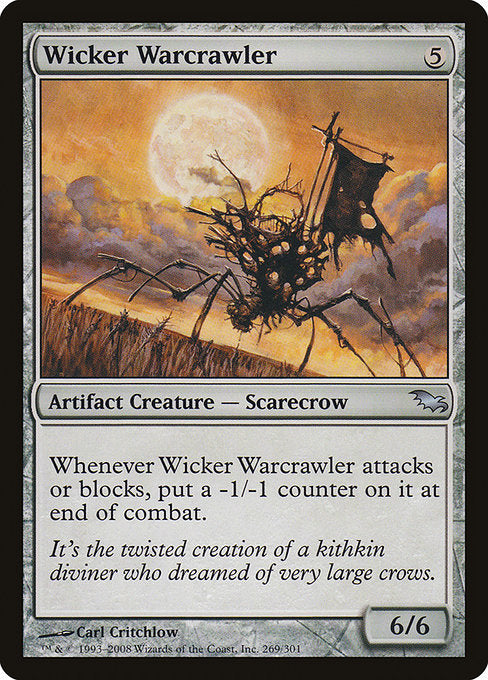Wicker Warcrawler [Shadowmoor] | Gam3 Escape