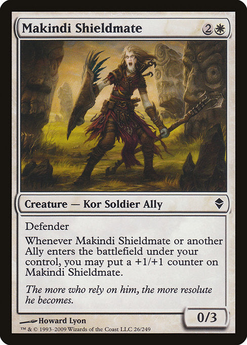 Makindi Shieldmate [Zendikar] | Gam3 Escape