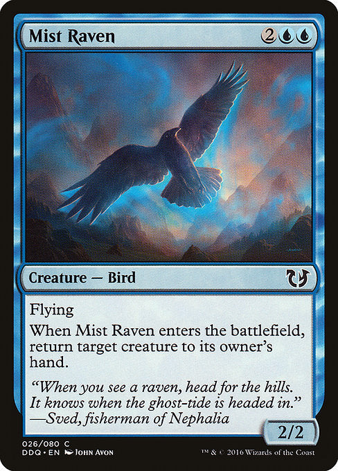 Mist Raven [Duel Decks: Blessed vs. Cursed] | Gam3 Escape