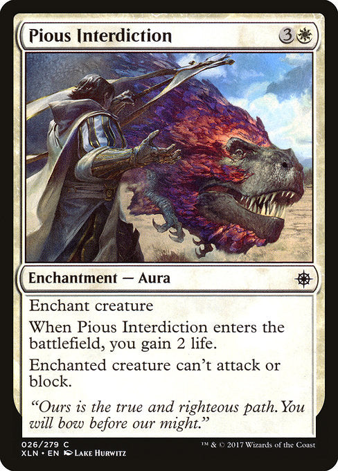 Pious Interdiction [Ixalan] | Gam3 Escape