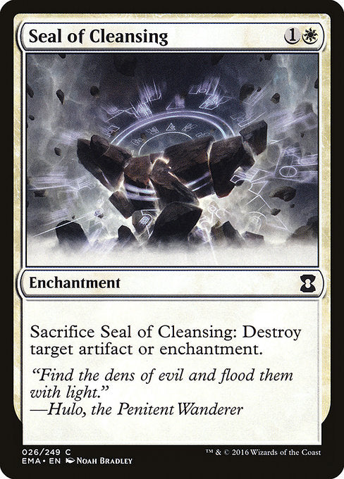 Seal of Cleansing [Eternal Masters] | Gam3 Escape