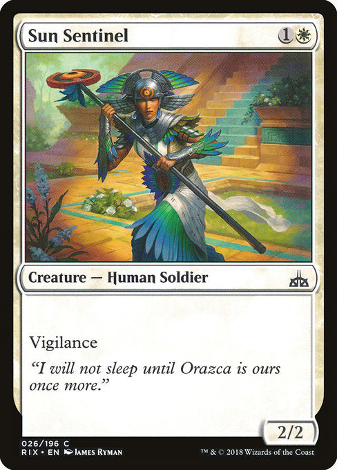 Sun Sentinel [Rivals of Ixalan] | Gam3 Escape