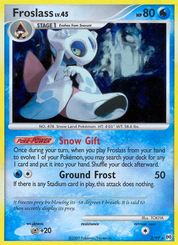 Froslass (2/99) [Platinum: Arceus] | Gam3 Escape