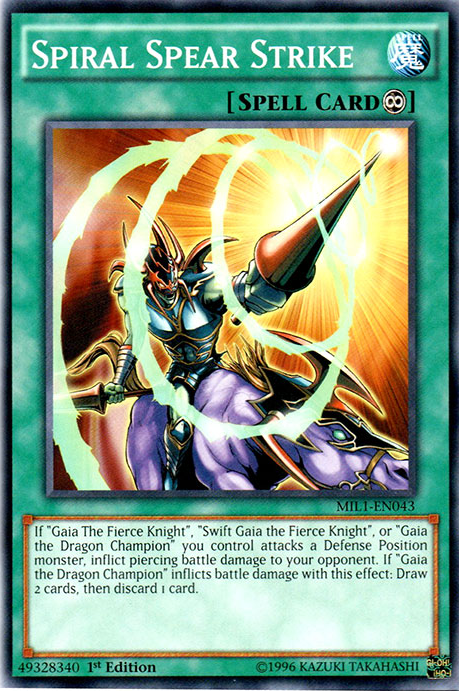 Spiral Spear Strike [MIL1-EN043] Common | Gam3 Escape