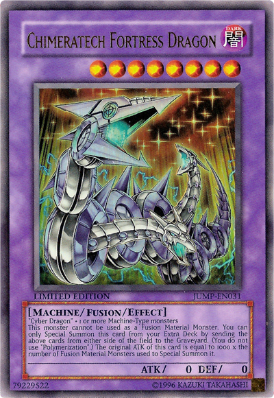 Chimeratech Fortress Dragon [JUMP-EN031] Ultra Rare | Gam3 Escape