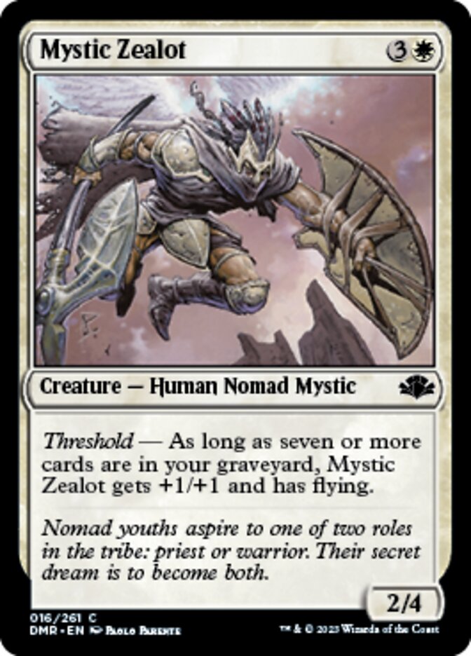 Mystic Zealot [Dominaria Remastered] | Gam3 Escape