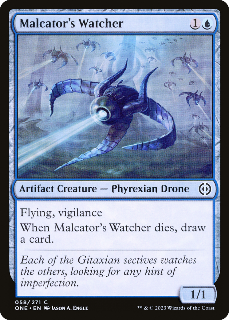 Malcator's Watcher [Phyrexia: All Will Be One] | Gam3 Escape