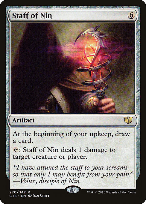 Staff of Nin [Commander 2015] | Gam3 Escape