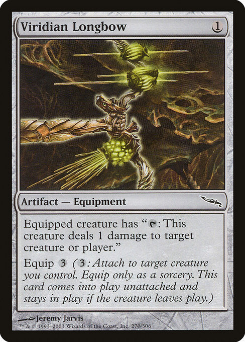 Viridian Longbow [Mirrodin] | Gam3 Escape