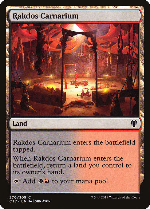 Rakdos Carnarium [Commander 2017] | Gam3 Escape