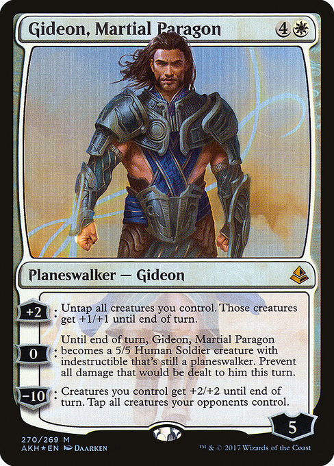 Gideon, Martial Paragon [Amonkhet] | Gam3 Escape