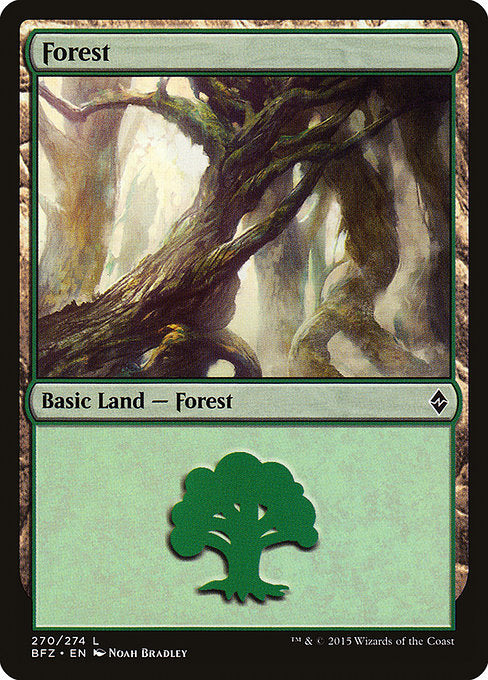 Forest [Battle for Zendikar] | Gam3 Escape