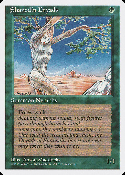 Shanodin Dryads [Fourth Edition] | Gam3 Escape