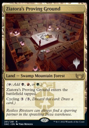 Ziatora's Proving Ground (Promo Pack) [Streets of New Capenna Promos] | Gam3 Escape