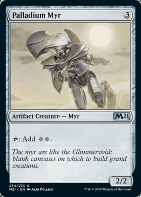 Palladium Myr [Core Set 2021] | Gam3 Escape