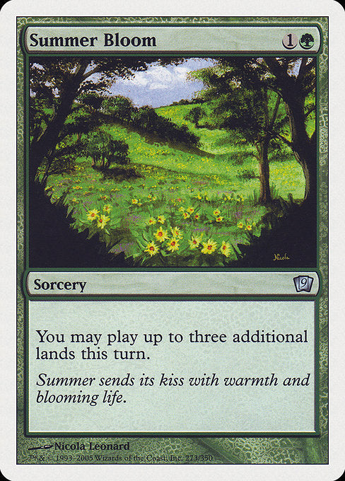 Summer Bloom [Ninth Edition] | Gam3 Escape