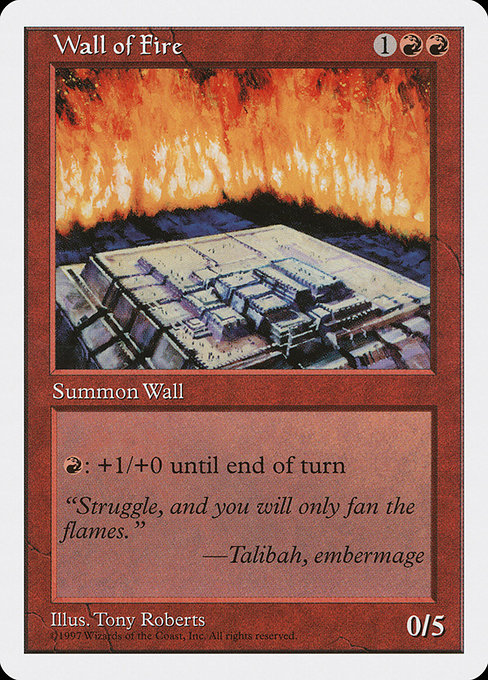 Wall of Fire [Fifth Edition] | Gam3 Escape