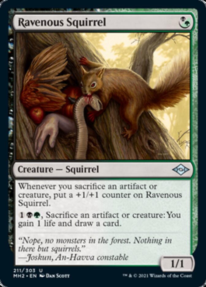 Ravenous Squirrel [Modern Horizons 2] | Gam3 Escape