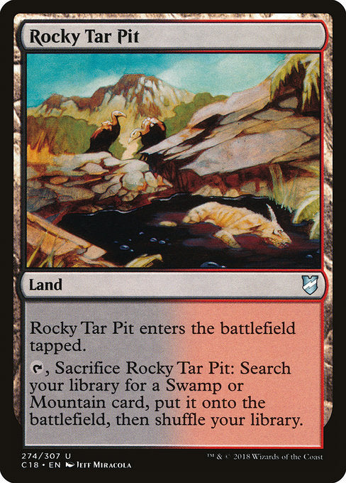 Rocky Tar Pit [Commander 2018] | Gam3 Escape