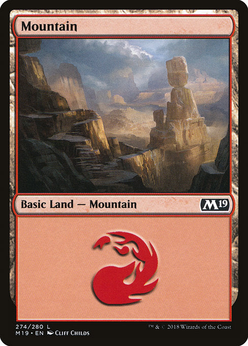 Mountain [Core Set 2019] | Gam3 Escape