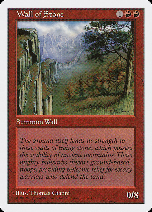 Wall of Stone [Fifth Edition] | Gam3 Escape