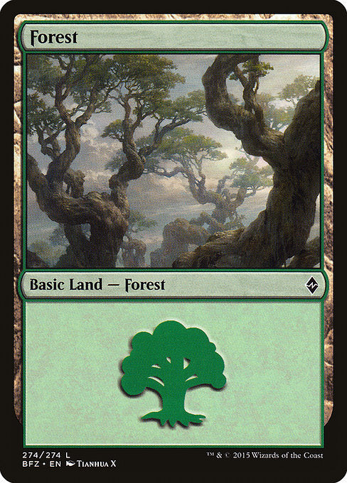 Forest [Battle for Zendikar] | Gam3 Escape