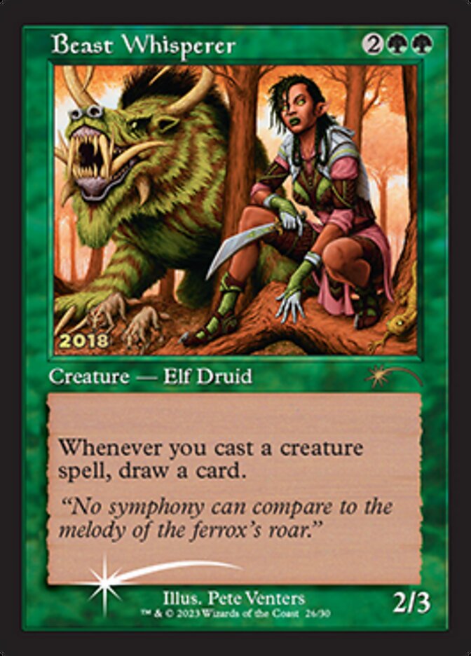 Beast Whisperer [30th Anniversary Promos] | Gam3 Escape