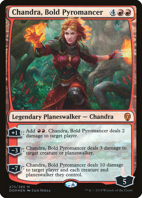 Chandra, Bold Pyromancer [Dominaria] | Gam3 Escape