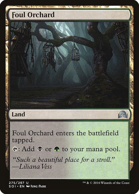 Foul Orchard [Shadows over Innistrad] | Gam3 Escape