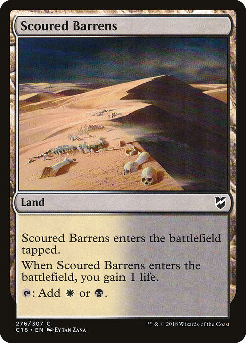 Scoured Barrens [Commander 2018] | Gam3 Escape