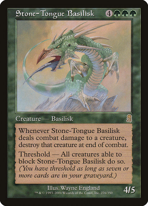 Stone-Tongue Basilisk [Odyssey] | Gam3 Escape