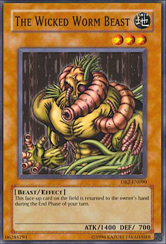 The Wicked Worm Beast [DB2-EN090] Common | Gam3 Escape