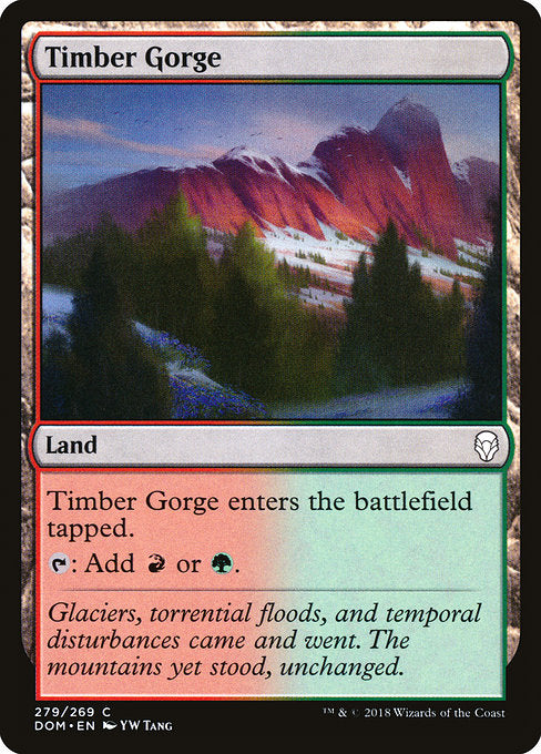 Timber Gorge [Dominaria] | Gam3 Escape