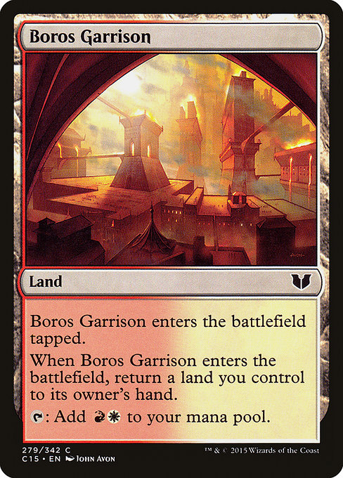 Boros Garrison [Commander 2015] | Gam3 Escape