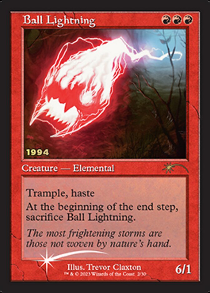 Ball Lightning [30th Anniversary Promos] | Gam3 Escape