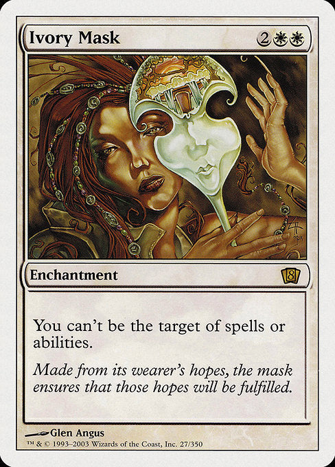Ivory Mask [Eighth Edition] | Gam3 Escape