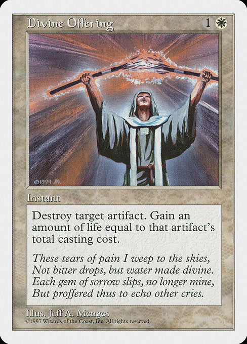 Divine Offering [Fifth Edition] | Gam3 Escape